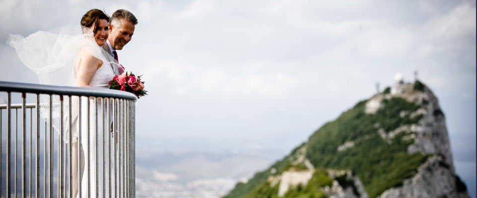 On top the Rock Wedding Photography Gibraltar