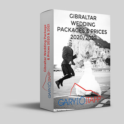 Gibraltar Wedding Packages & Prices 2024 & 2025 2 Wedding Packages in Gibraltar for my wedding photography and videography prices