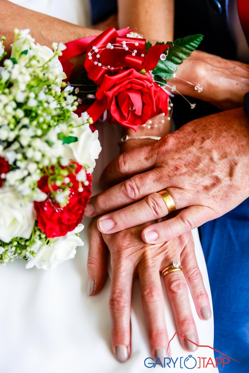 The Registry Office Gibraltar hand and wedding rings