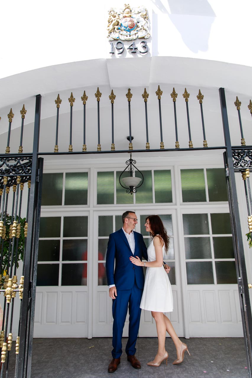 Wedding Photography Outside the Registry Office Gibraltar