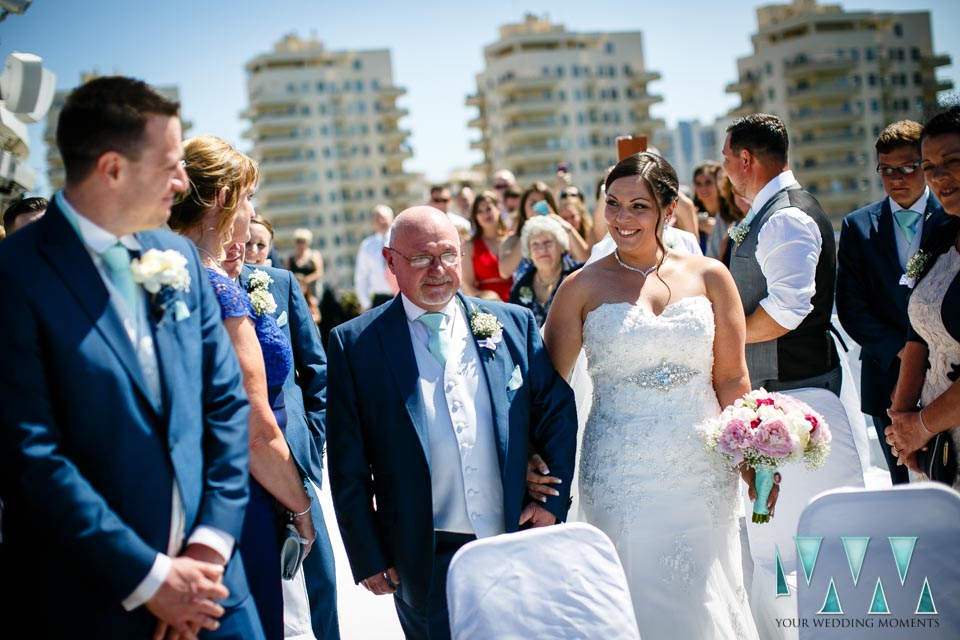 Sunborn Hotel Gibraltar weddings