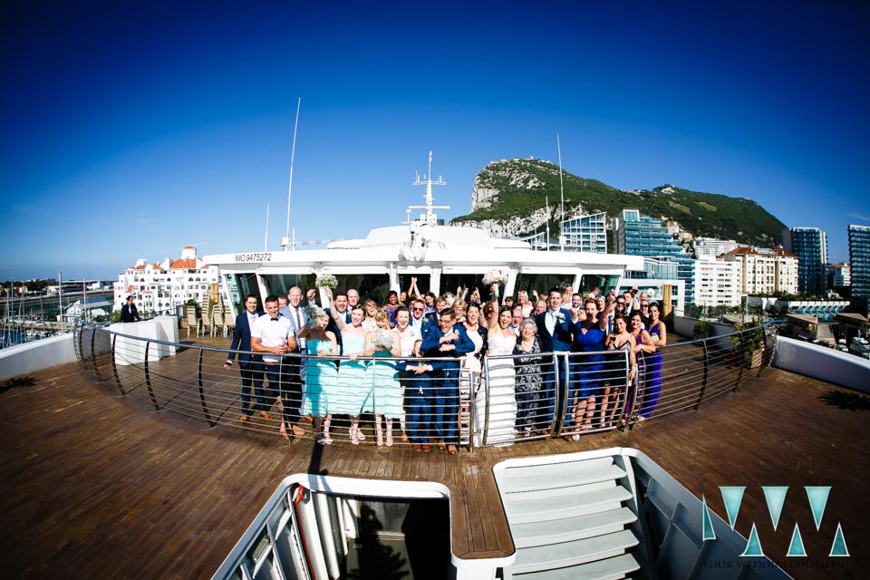 Sunborn Hotel Gibraltar weddings