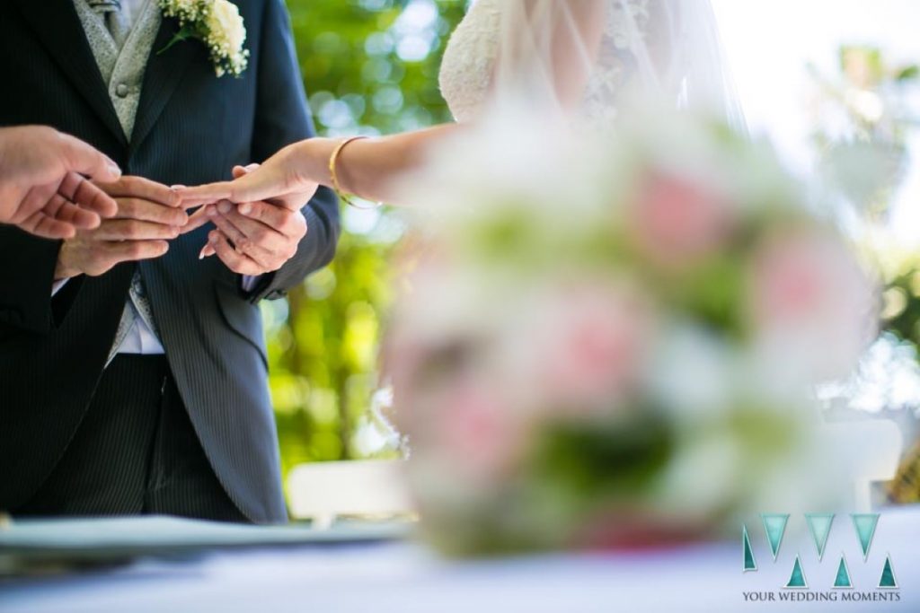The Dell Gibraltar Wedding ring exchange