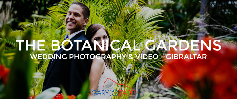 Botanical Gardens Gibraltar Wedding Photography and Videography