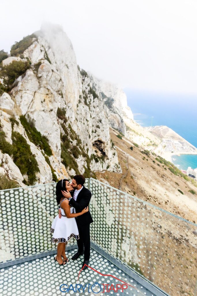 Skywalk Gibraltar Wedding