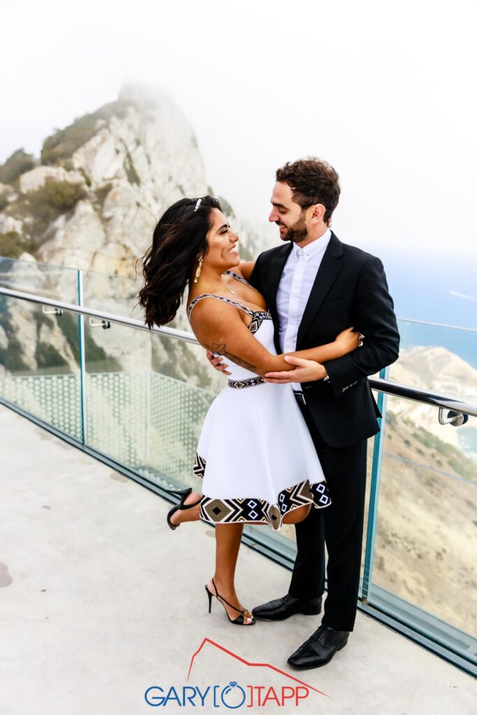 Skywalk Gibraltar Wedding