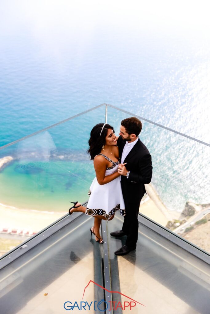 Skywalk Gibraltar Wedding