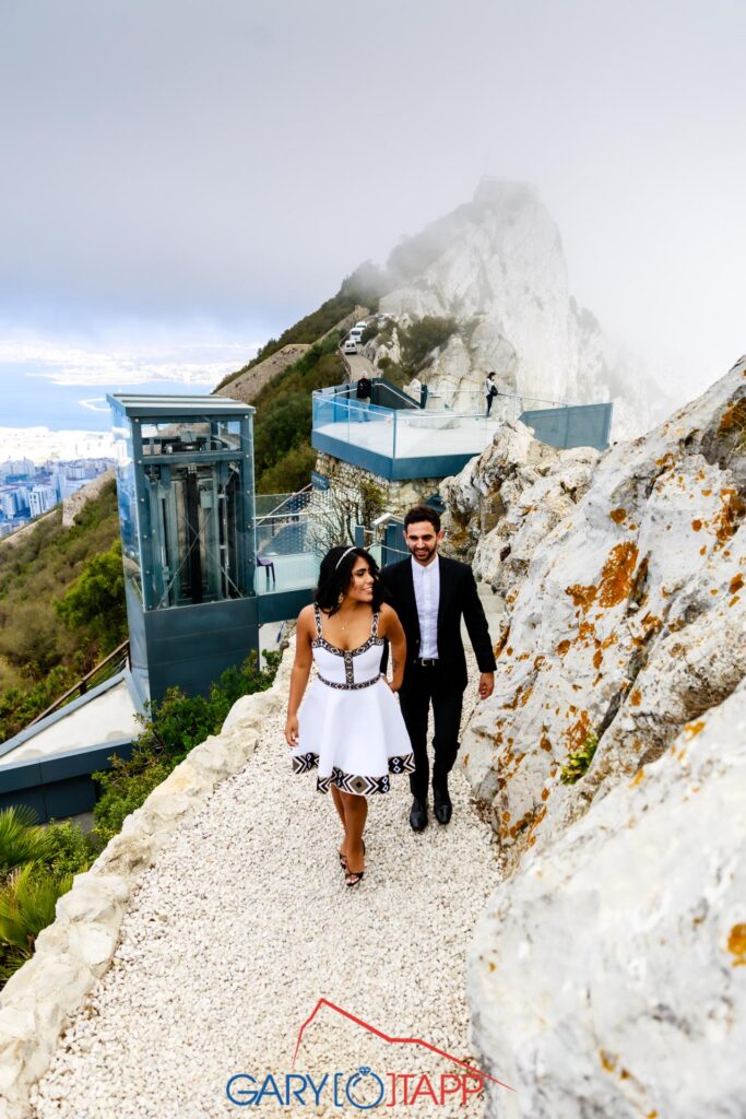 Skywalk Gibraltar Wedding