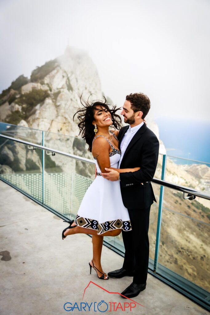 Skywalk Gibraltar Wedding