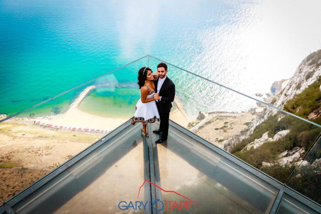 Skywalk Gibraltar Wedding