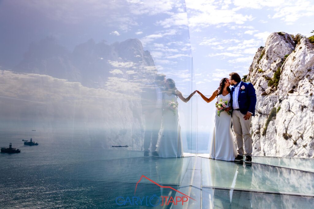 Skywalk Gibraltar Wedding