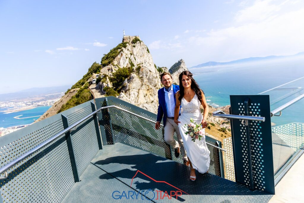 Skywalk Gibraltar Wedding