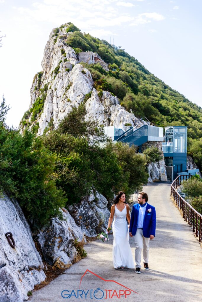 Skywalk Gibraltar Wedding