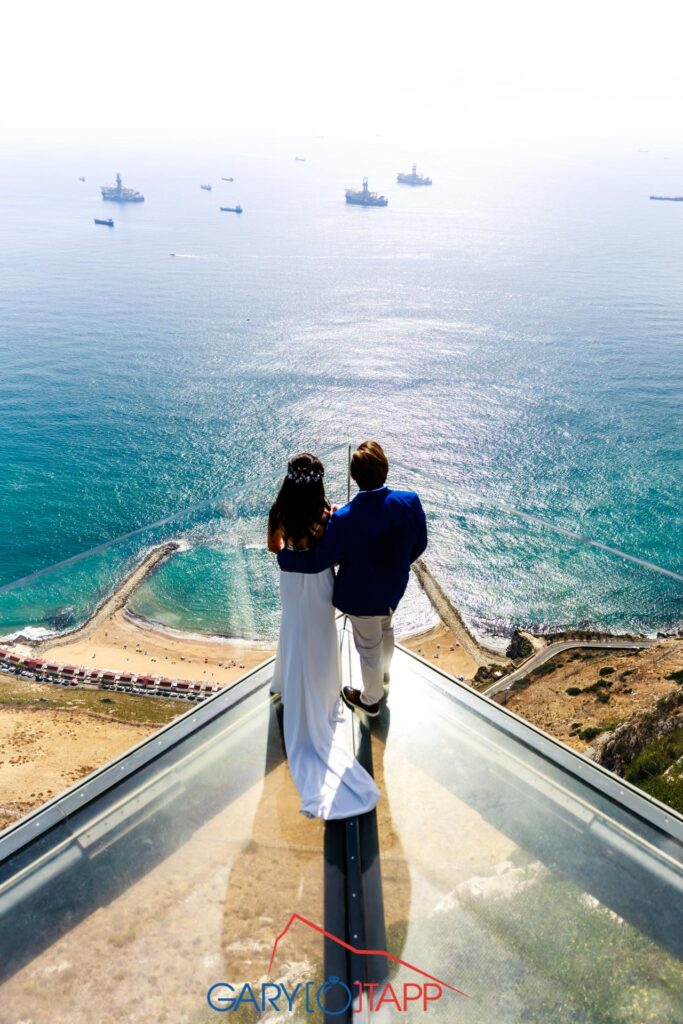 Skywalk Gibraltar Wedding