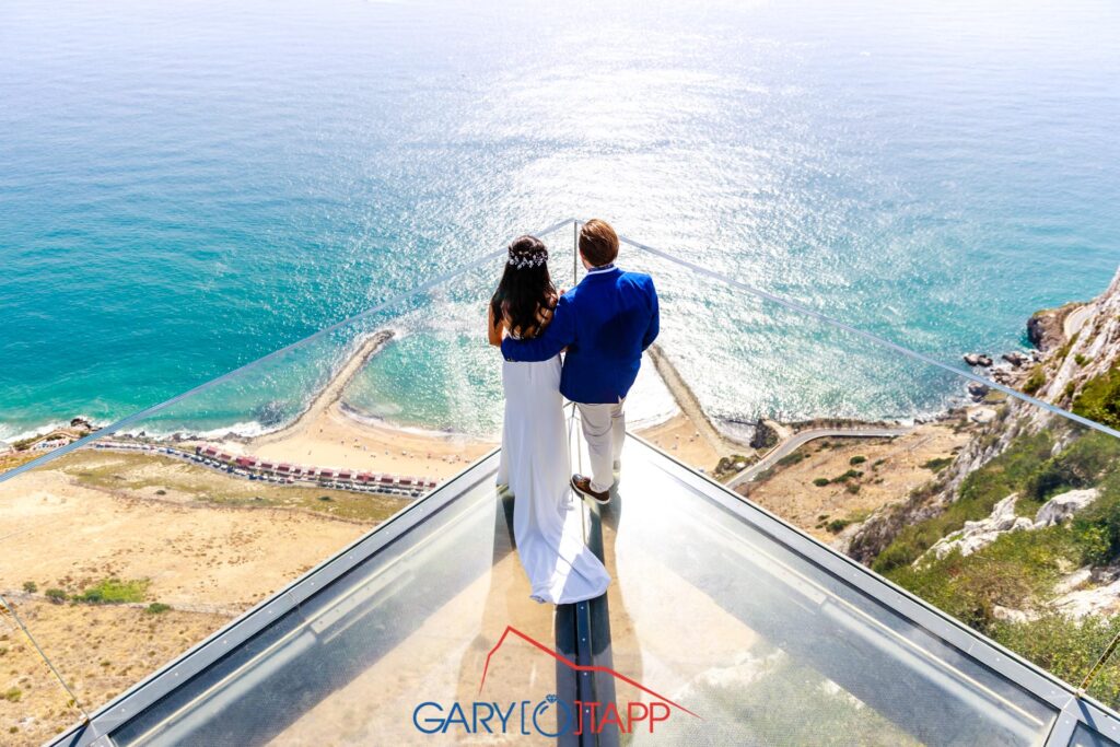 Skywalk Gibraltar Wedding