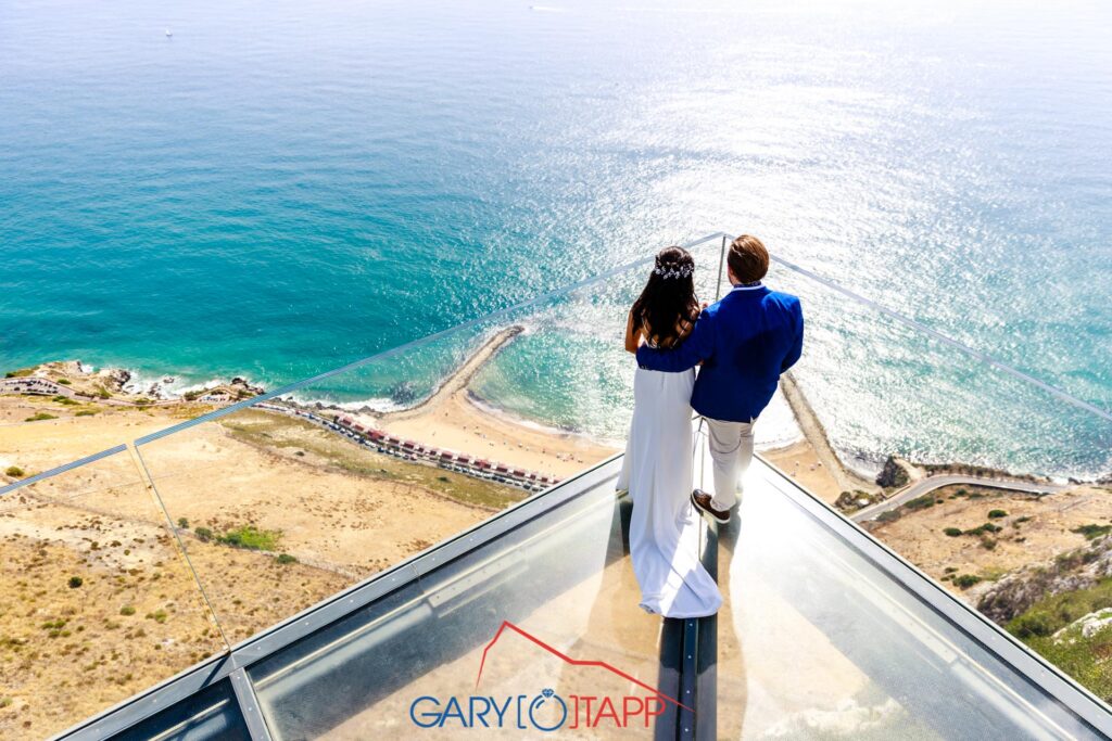 Skywalk Gibraltar Wedding