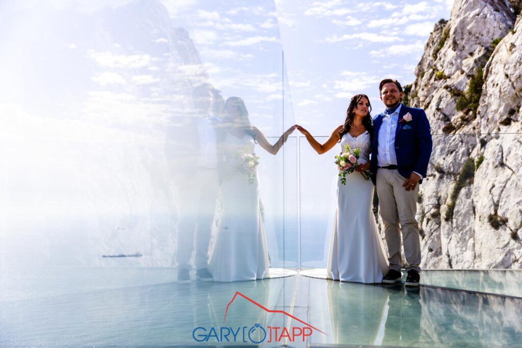 Skywalk Gibraltar Wedding