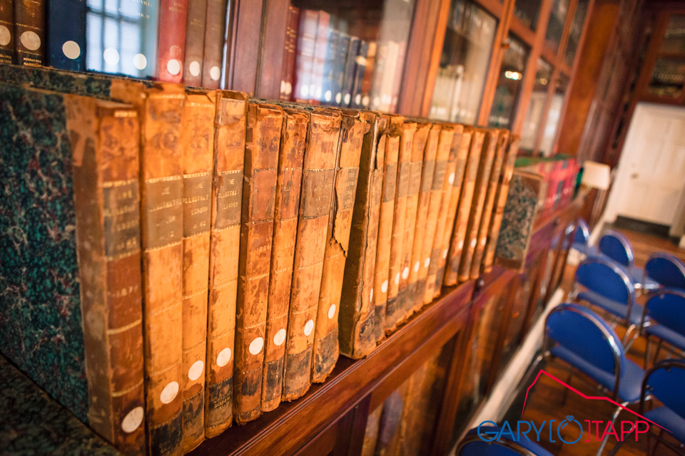 Gibraltar Garrison Library Wedding Photographer 3 The interior of the Gibraltar Garrison Library wedding ceremony area